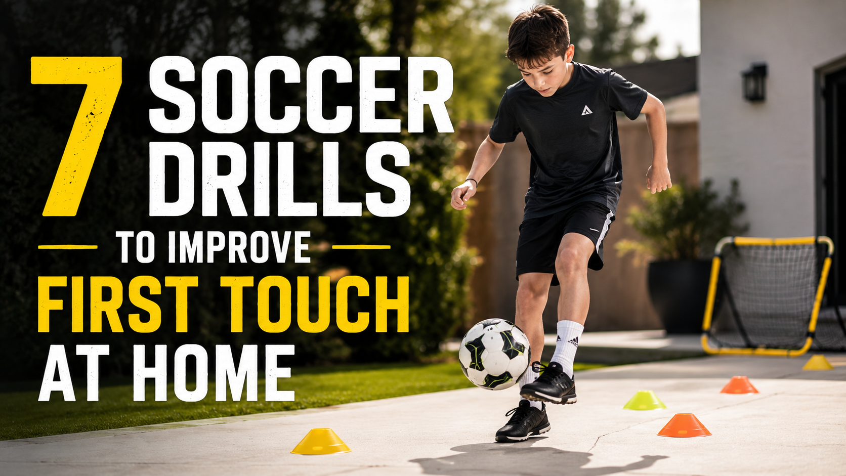 7 Soccer Drills to Improve First Touch at Home